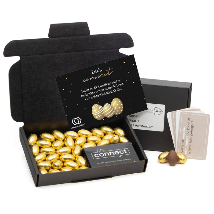 Maildoosje met kaartspel en paaseitjes - Pasen Maildoosje met kaartspel en paaseitjes - Pasen