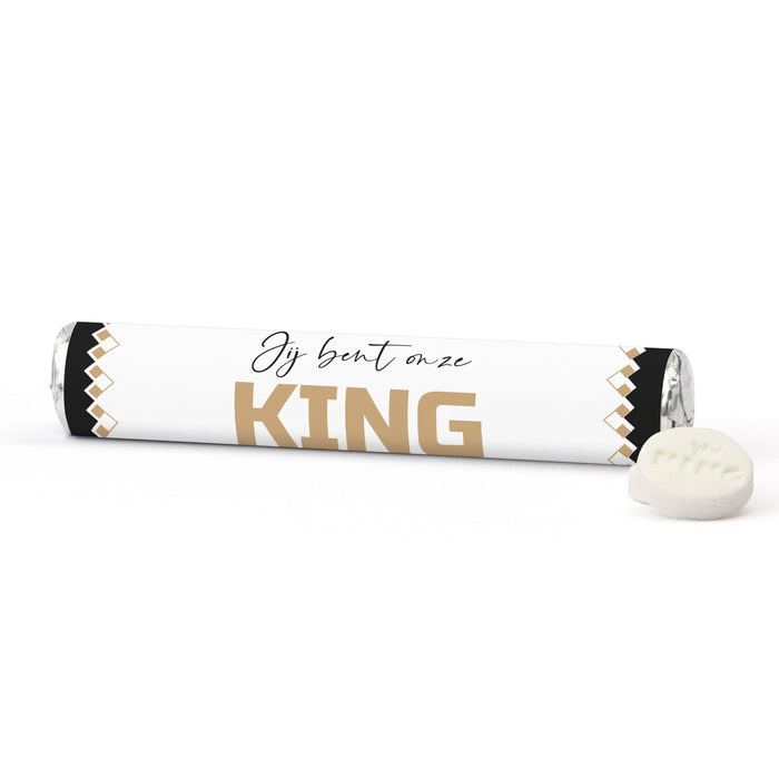 KING pepermunt rol met logo - Vrijwilliger KING pepermunt rol met logo - Vrijwilliger