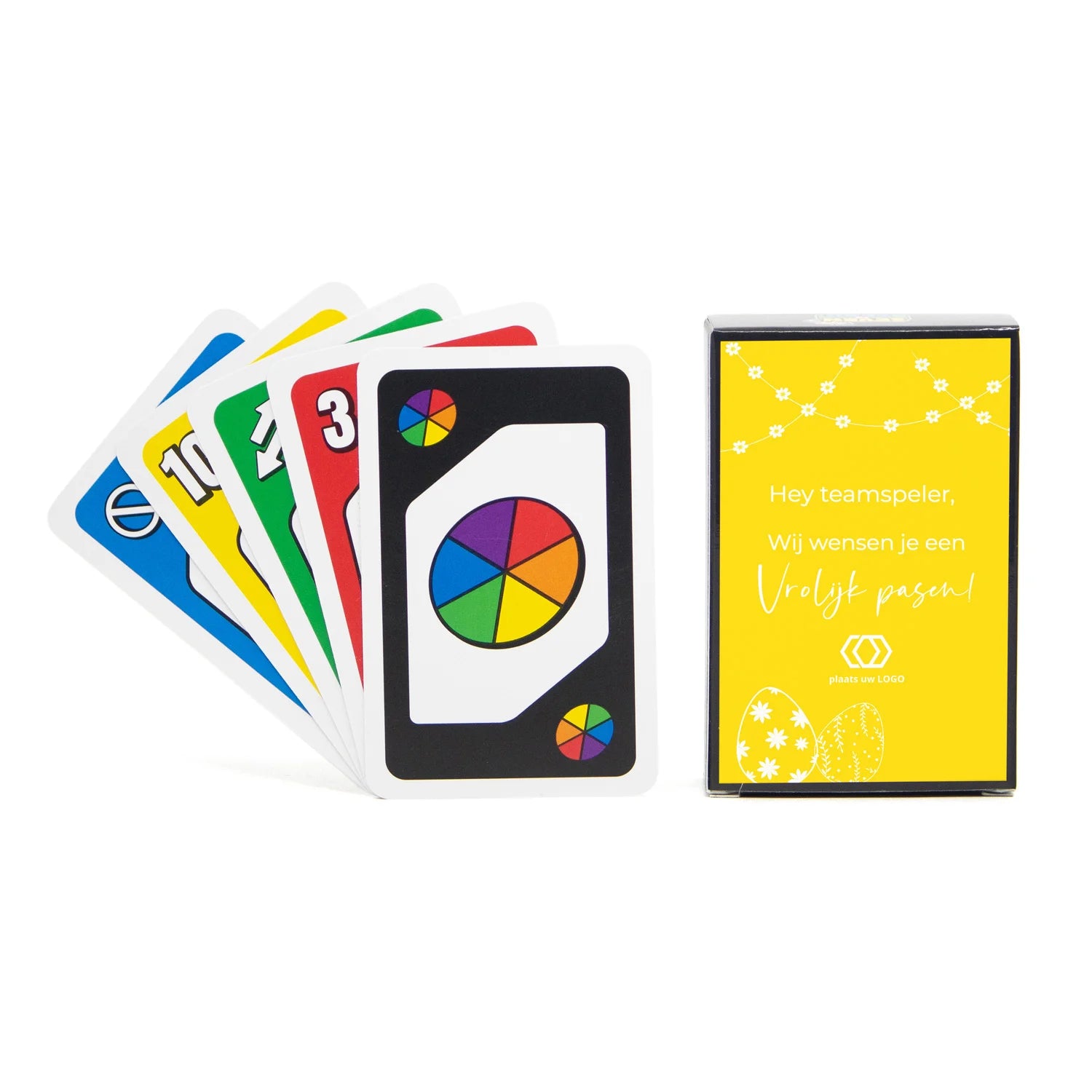 Seven to Zero kaartspel met etiket - Pasen - Bedankjes.nl