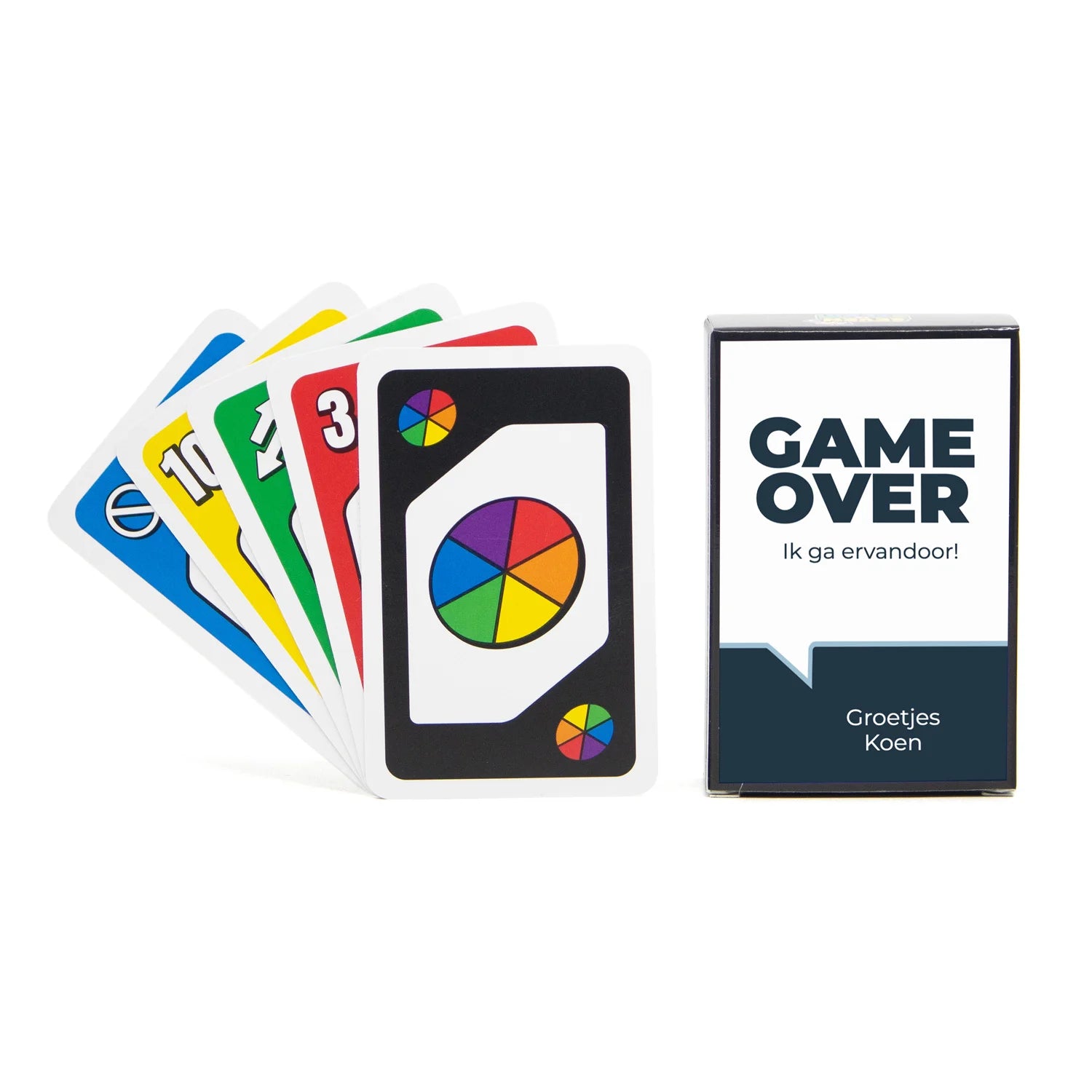 Seven to zero kaartspel met etiket - Afscheid collega - Bedankjes.nl