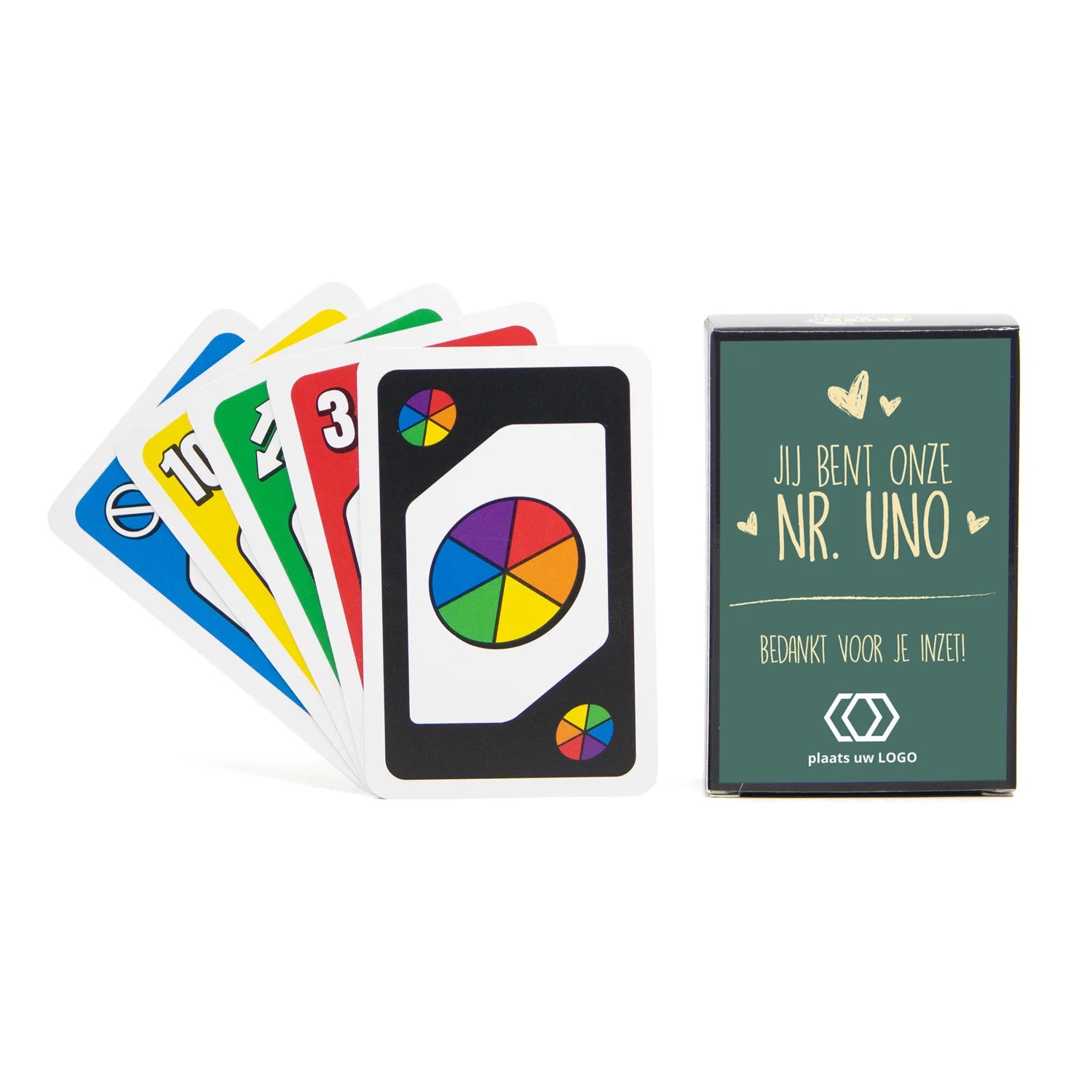 Seven to Zero kaartspel met etiket - Leraar - Bedankjes.nl