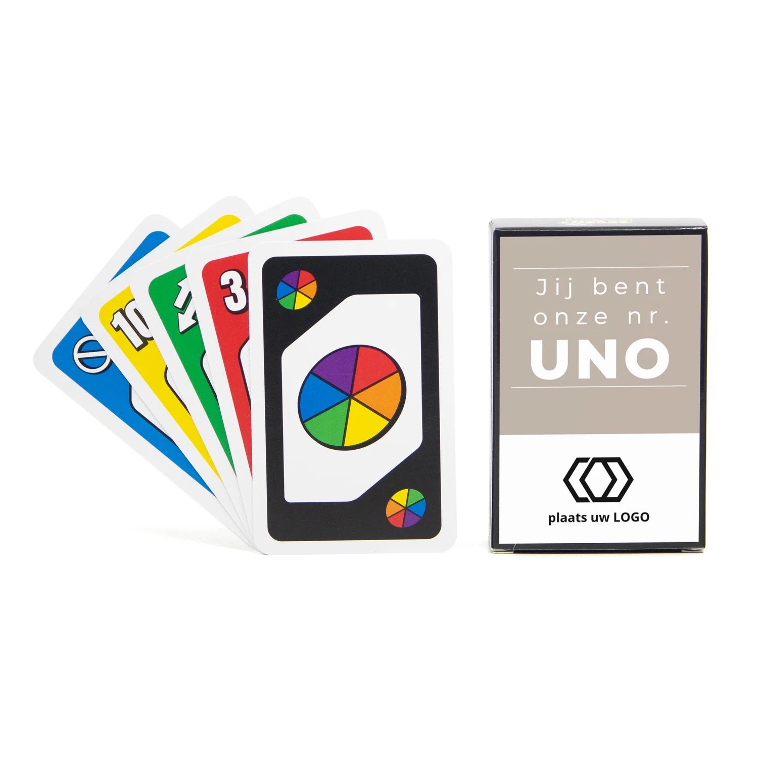 Seven to Zero kaartspel met persoonlijk etiket - Zakelijk - Bedankjes.nl