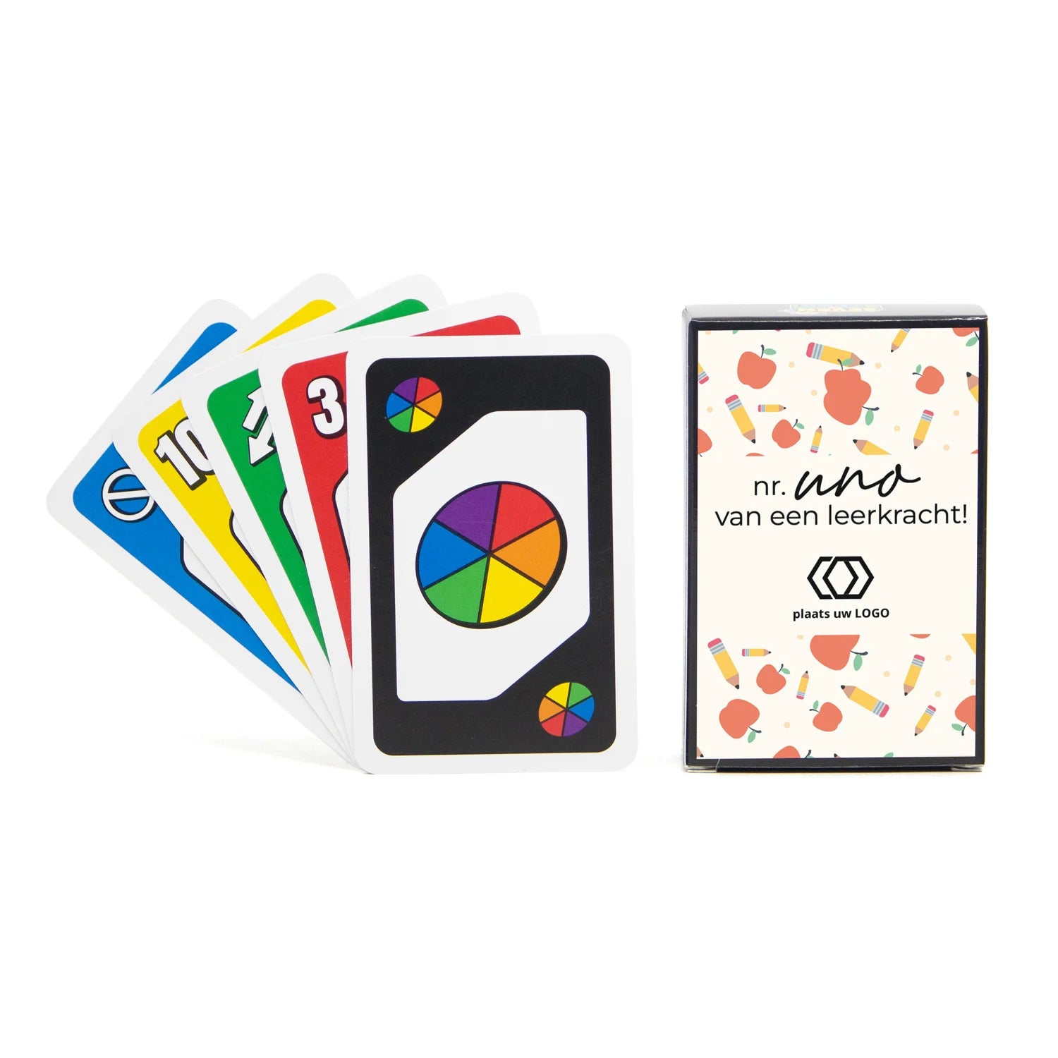 Seven to Zero kaartspel met etiket - Leraar - Bedankjes.nl