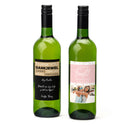 Fles Witte wijn met eigen etiket - Bedankje - Bedankjes.nl