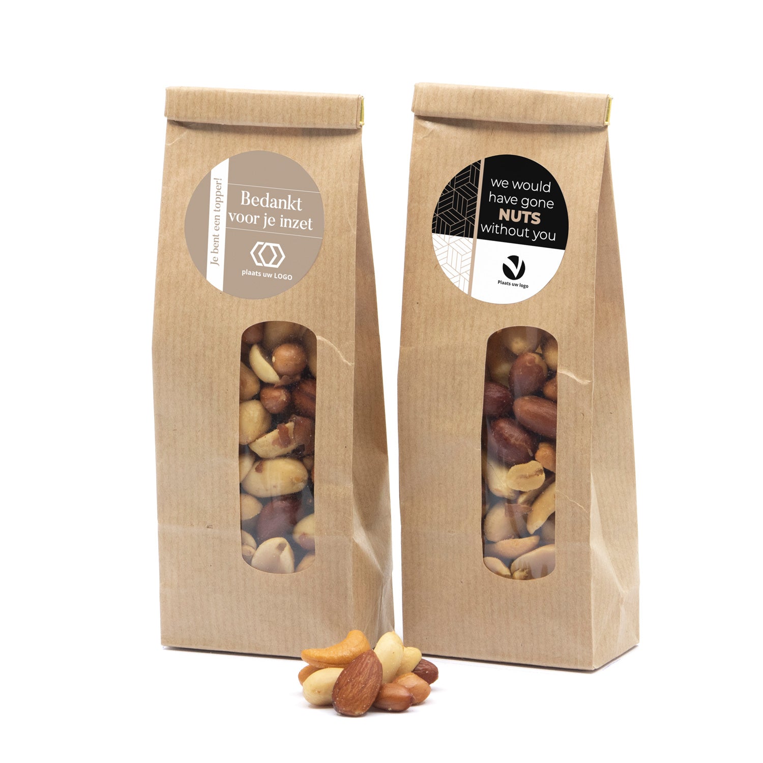 Notenmix in Kraftzakje - Zakelijk - Bedankjes.nl