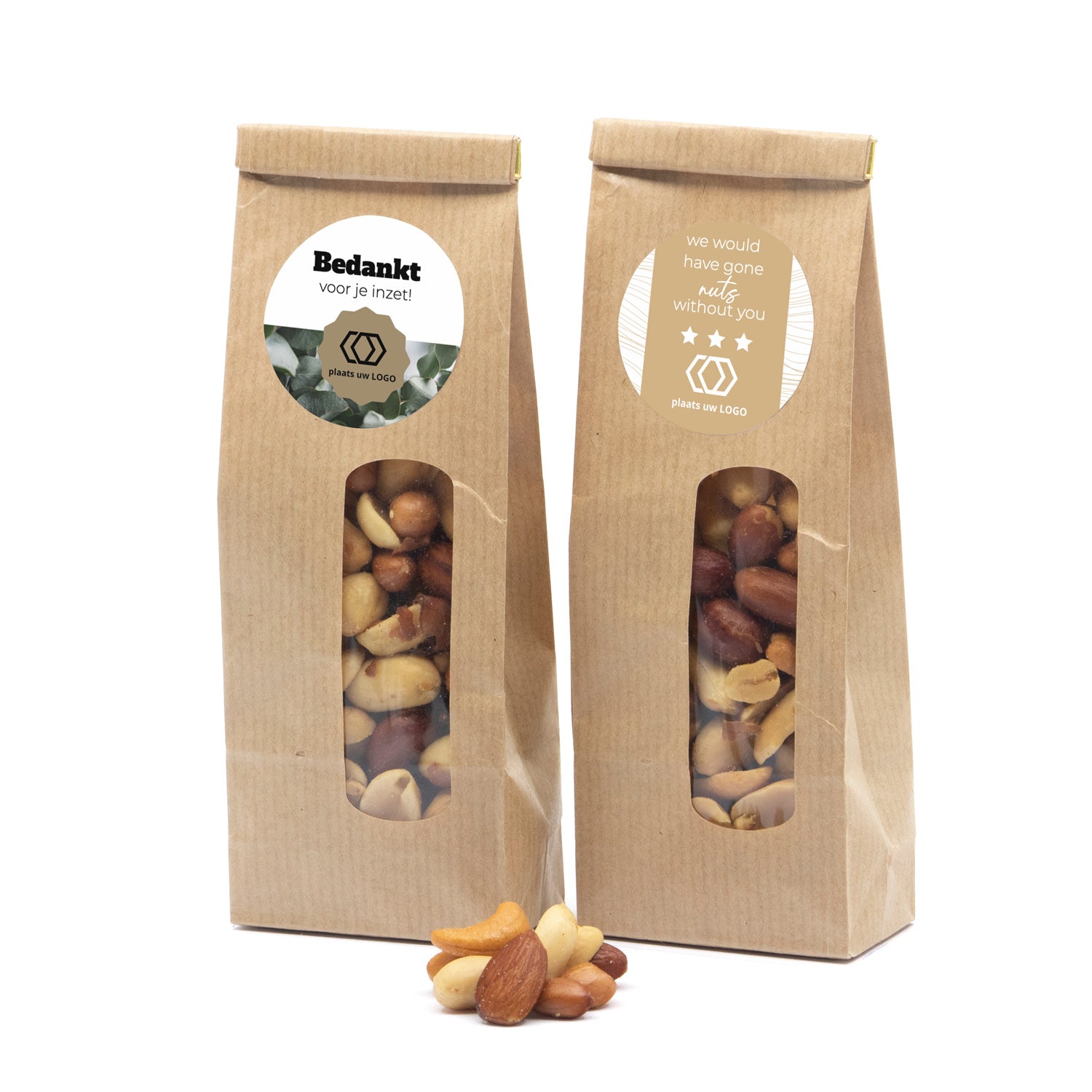 Notenmix in Kraftzakje - Zakelijk - Bedankjes.nl