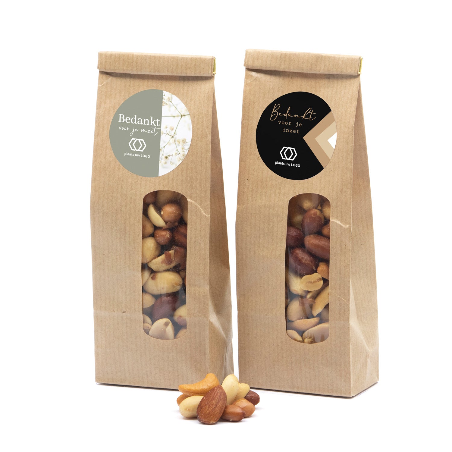 Notenmix in Kraftzakje - Zakelijk - Bedankjes.nl