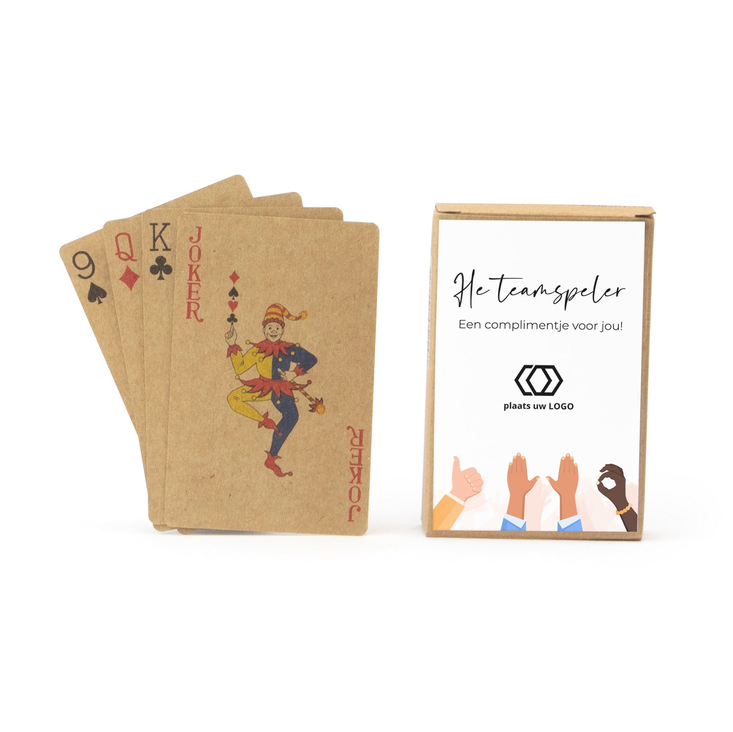 Kraft Kaartspel met eigen tekst - Compliment - Bedankjes.nl