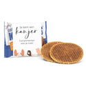 Kanjers Stroopwafels met eigen sleeve - Compliment - Bedankjes.nl