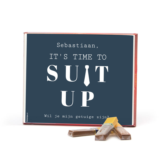 Merci met persoonlijke inlay kaart 250 gram - Getuige Merci met persoonlijke inlay kaart 250 gram - Getuige