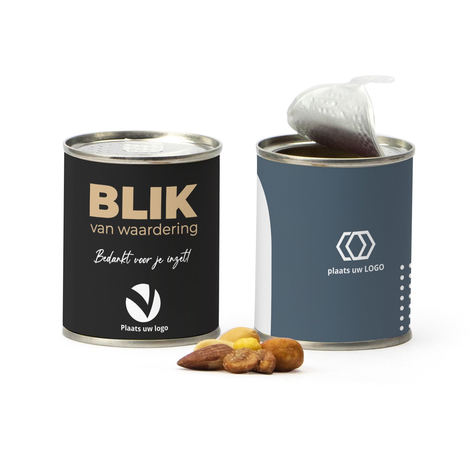 Blikje Cocktailmix met eigen logo - Zakelijk - Bedankjes.nl