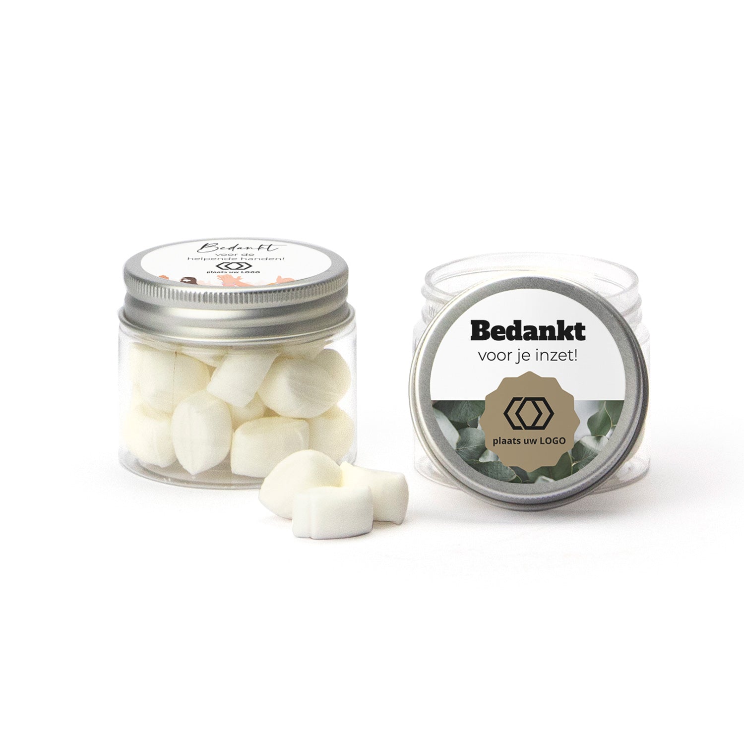 Mini potje met snoepjes - Zakelijk - Bedankjes.nl