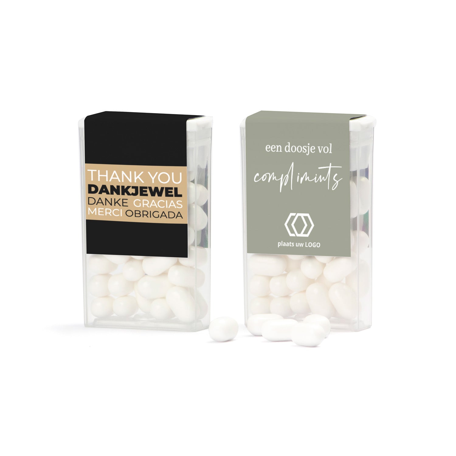 Tic Tac met eigen logo op etiket - Zakelijk - Bedankjes.nl