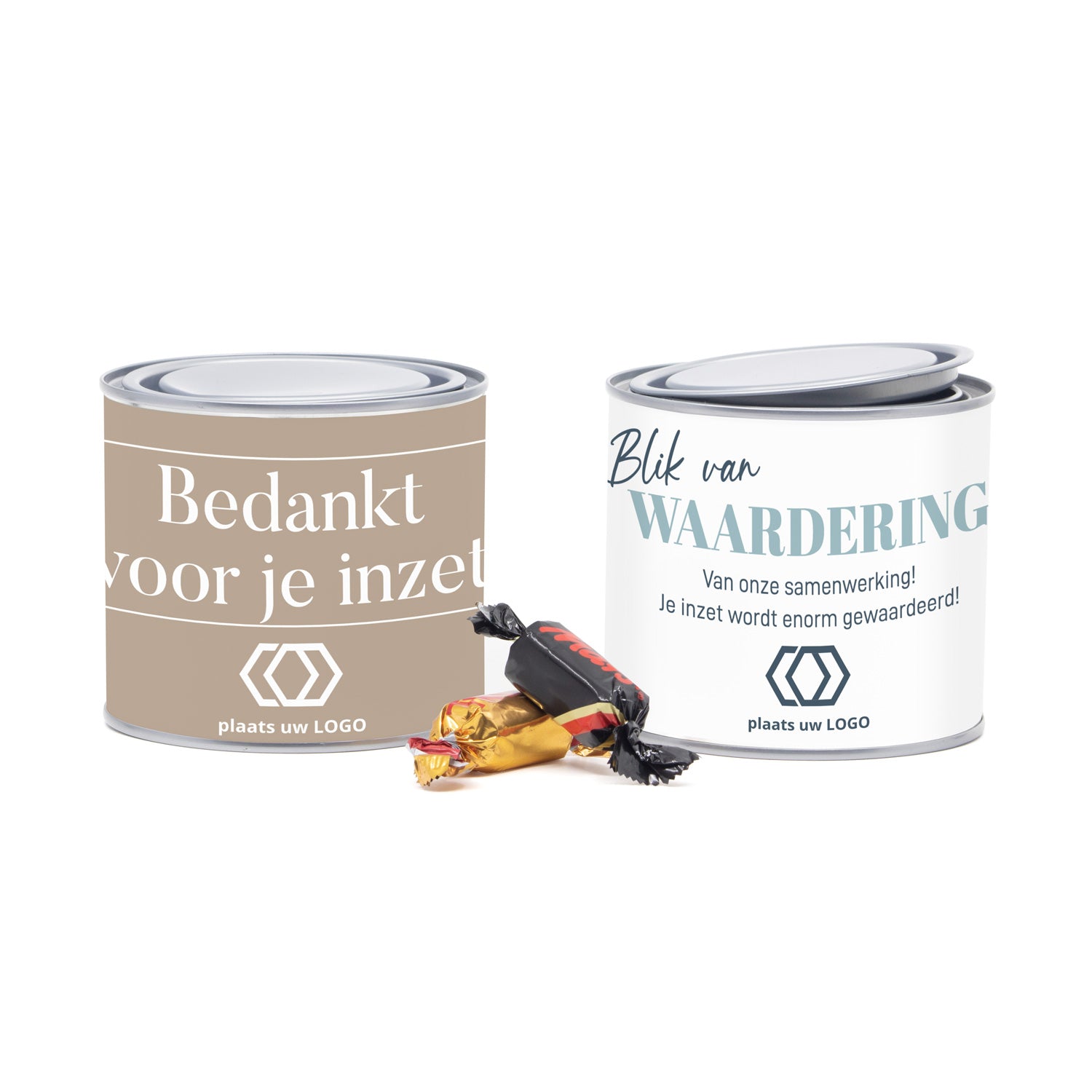 Verfblik medium met eigen wikkel - Zakelijk - Bedankjes.nl