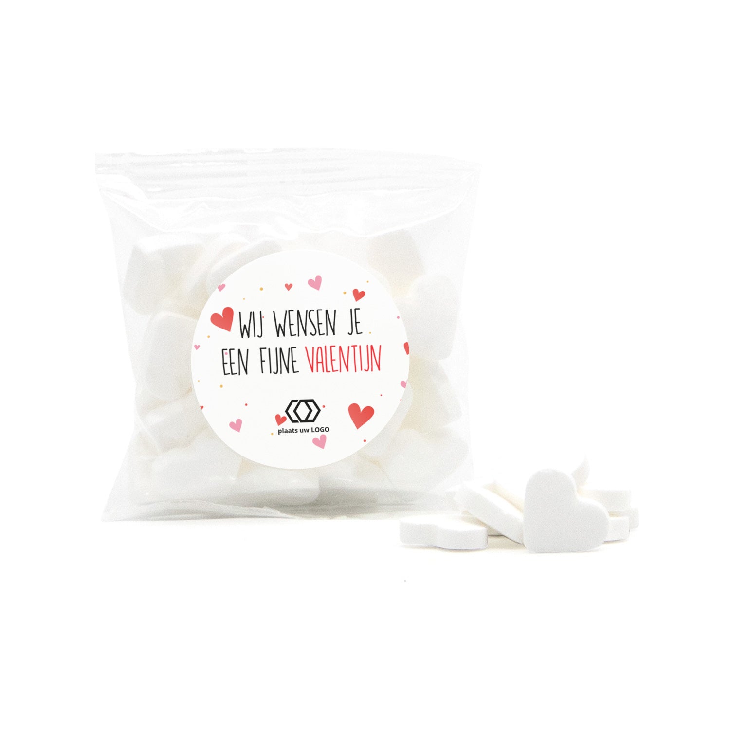 Zakje minthartjes - Zakelijk - Bedankjes.nl