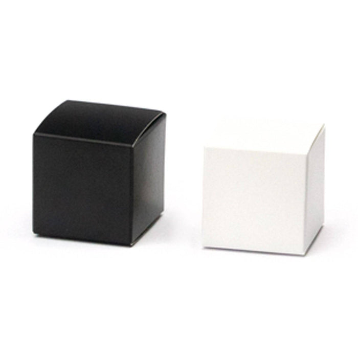 Kubusdoosje wit of zwart 5x5x5cm (10 stuks) Kubusdoosje wit of zwart 5x5x5cm (10 stuks)