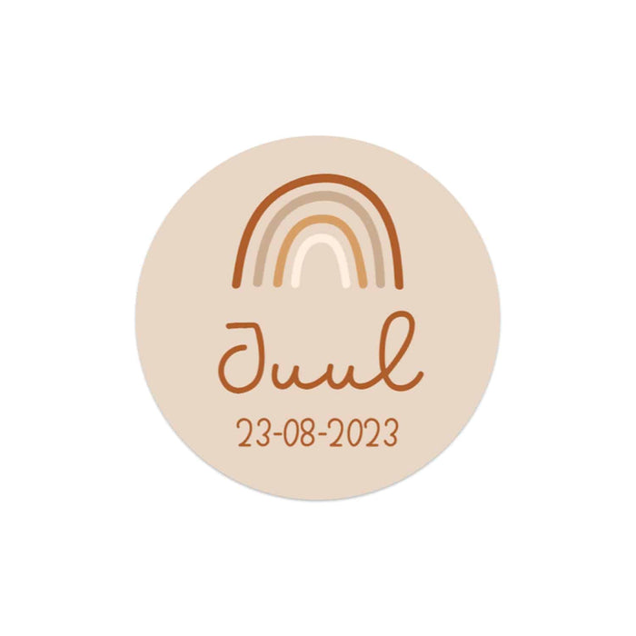 Stickers 24 stuks (4cm) - Geboorte meisjes Stickers 24 stuks (4cm) - Geboorte meisjes