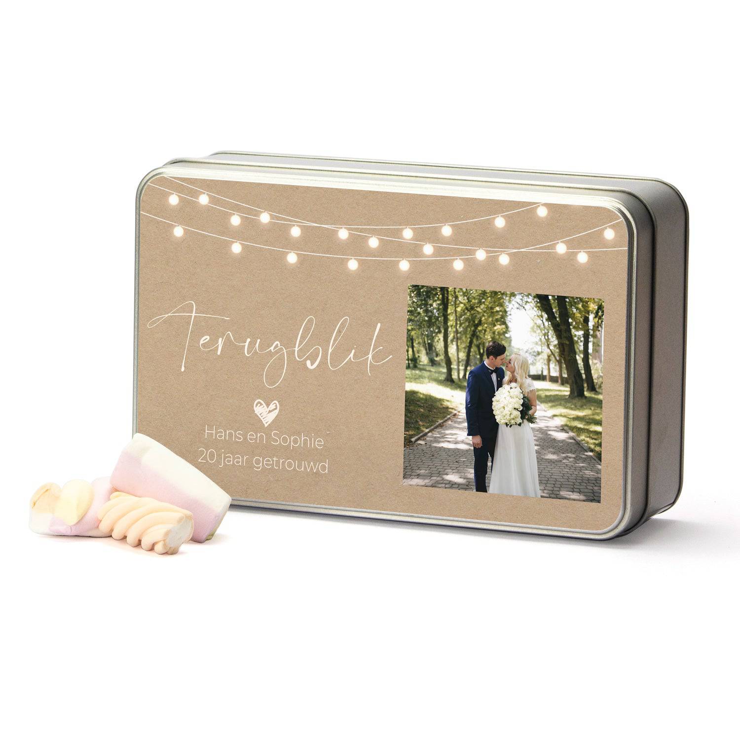 Terugblik met eigen foto - Bedankje - Bedankjes.nl