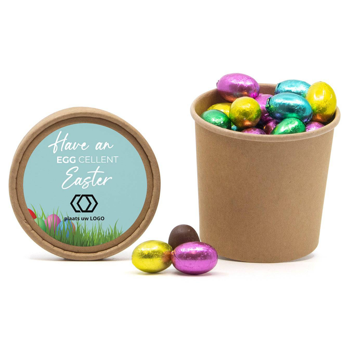 Verras je personeel met personaliseerbare paasgeschenken en chocolade