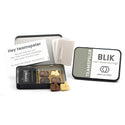 Let's Connect vragenspel in blik met chocolade duimpjes - Zakelijk - Bedankjes.nl