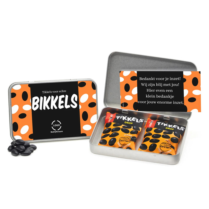 Tikkels voor Bikkels in bewaarblik - BHV