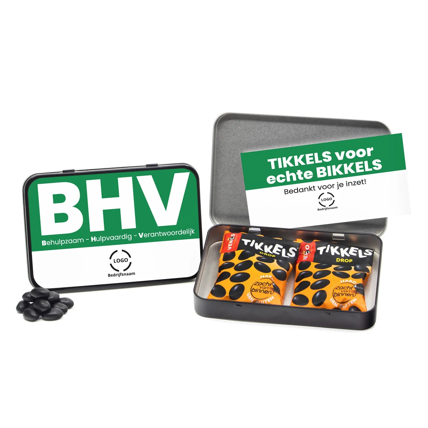 Tikkels voor Bikkels in bewaarblik - BHV