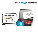 A6 blik met AH cadeaubon en Venco muntdrop - Zakelijk