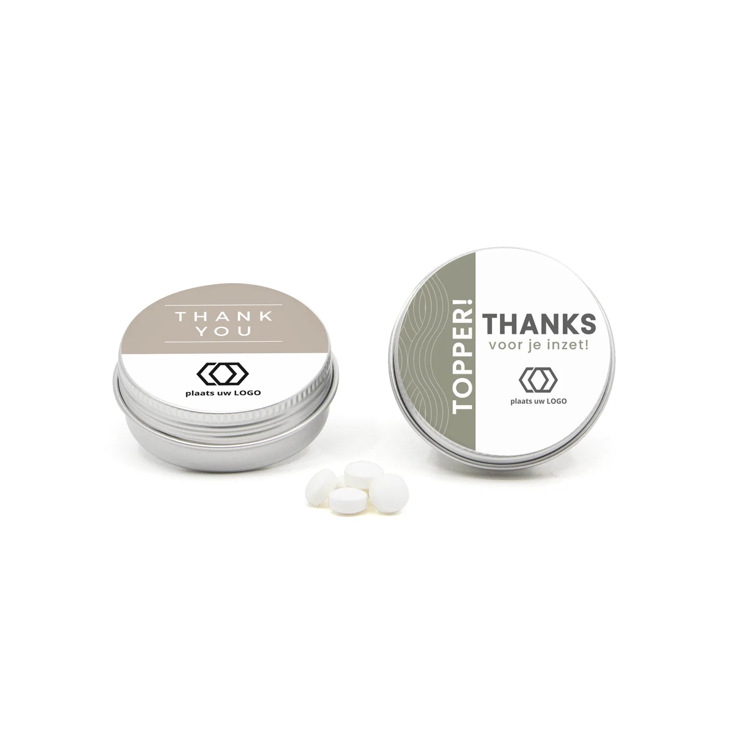 Mintblikje met snoepjes - Zakelijk - Bedankjes.nl