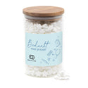 Luxe grote snoeppot met ribbelglas - Verpleging - Bedankjes.nl