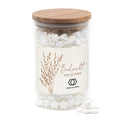 Luxe grote snoeppot met ribbelglas - Verpleging - Bedankjes.nl