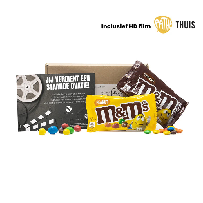 Filmavond met Pathé Thuis en m&m's