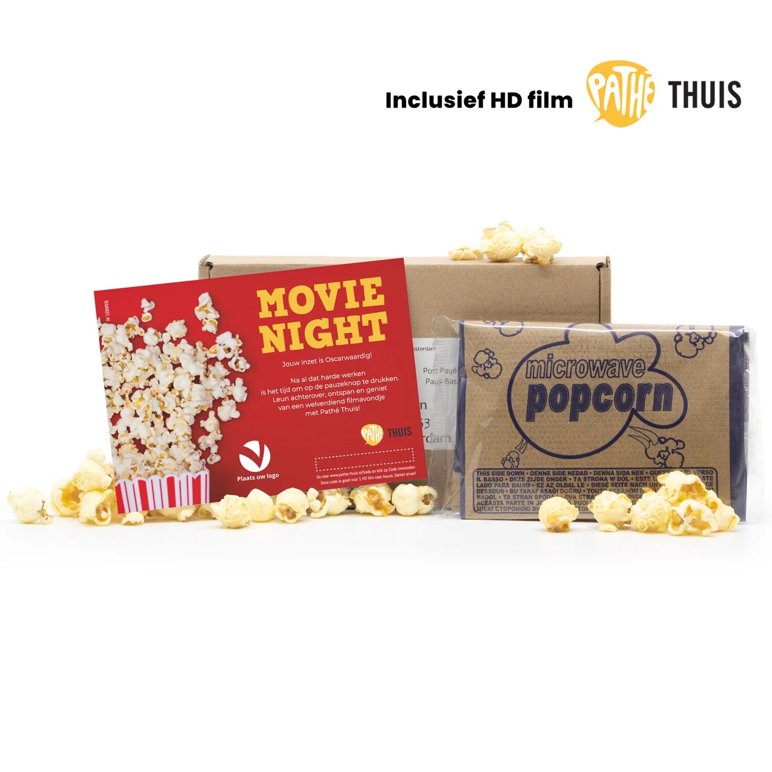 Filmavond met Pathé thuis en Jimmy's popcorn - Bedankjes.nl
