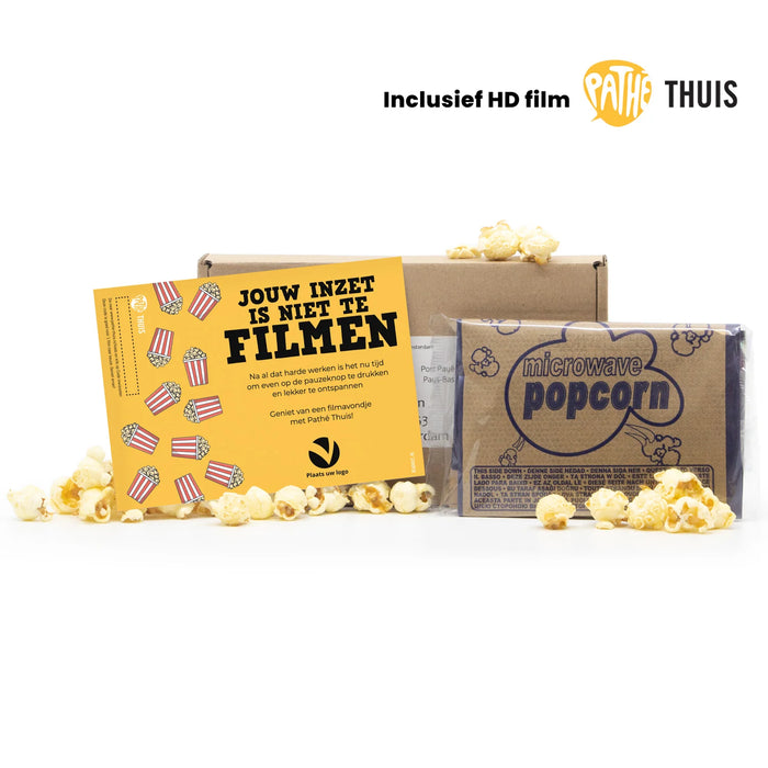 Filmavond met Pathé thuis en Jimmy's popcorn
