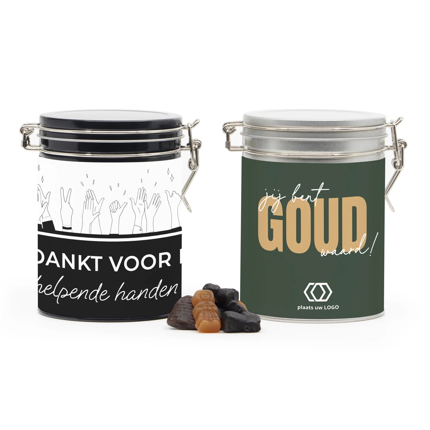 Beugelblik met eigen wikkel - Zakelijk - Bedankjes.nl