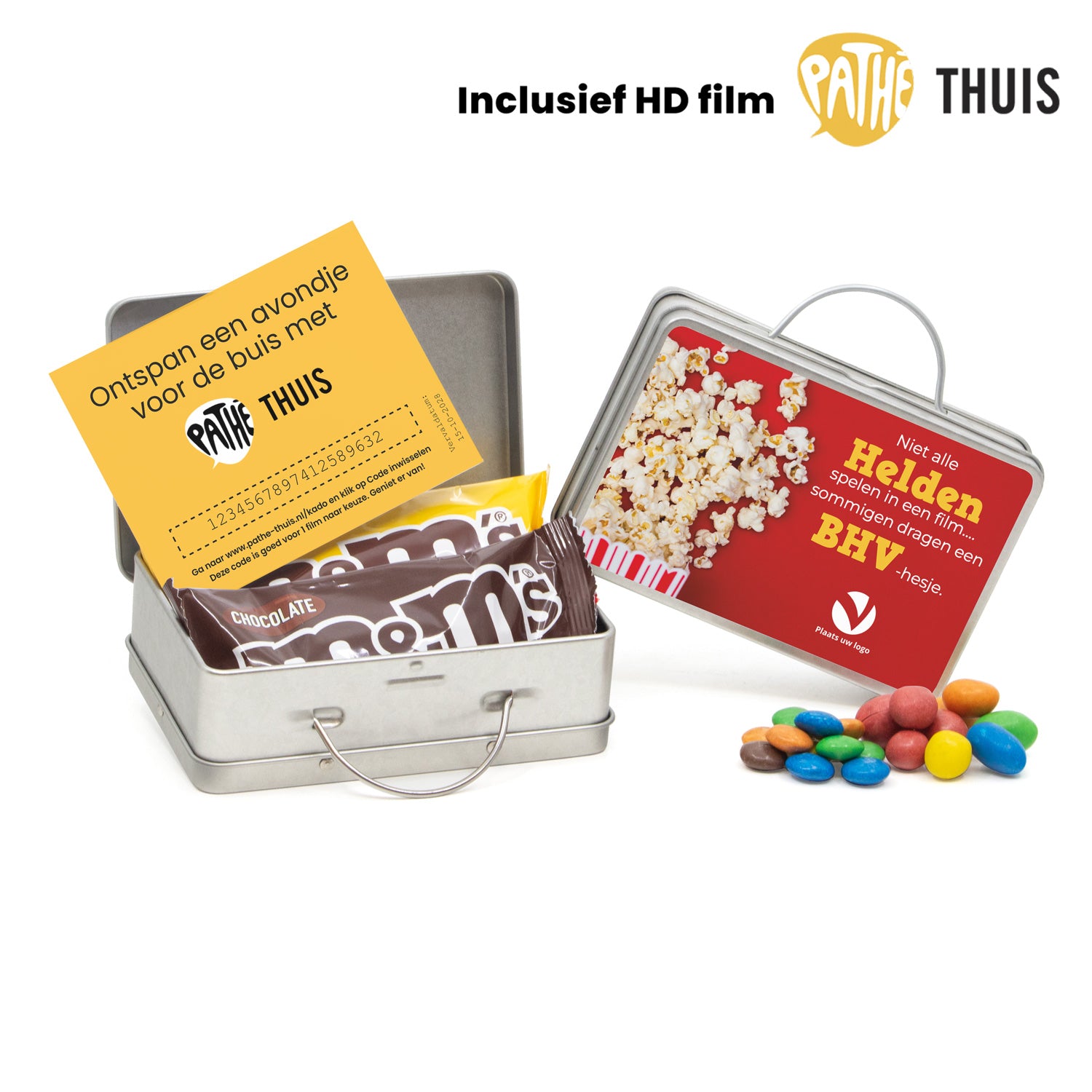 Persoonlijk koffertje met Pathé Thuis vouchercode - BHV'er