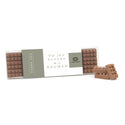Box met 18 chocolade bouwstenen eigen sleeve - Zakelijk