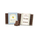 Chocolade bouwstenen met eigen sleeve - Communie Jongen