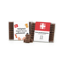 Chocolade bouwstenen met eigen sleeve - BHV