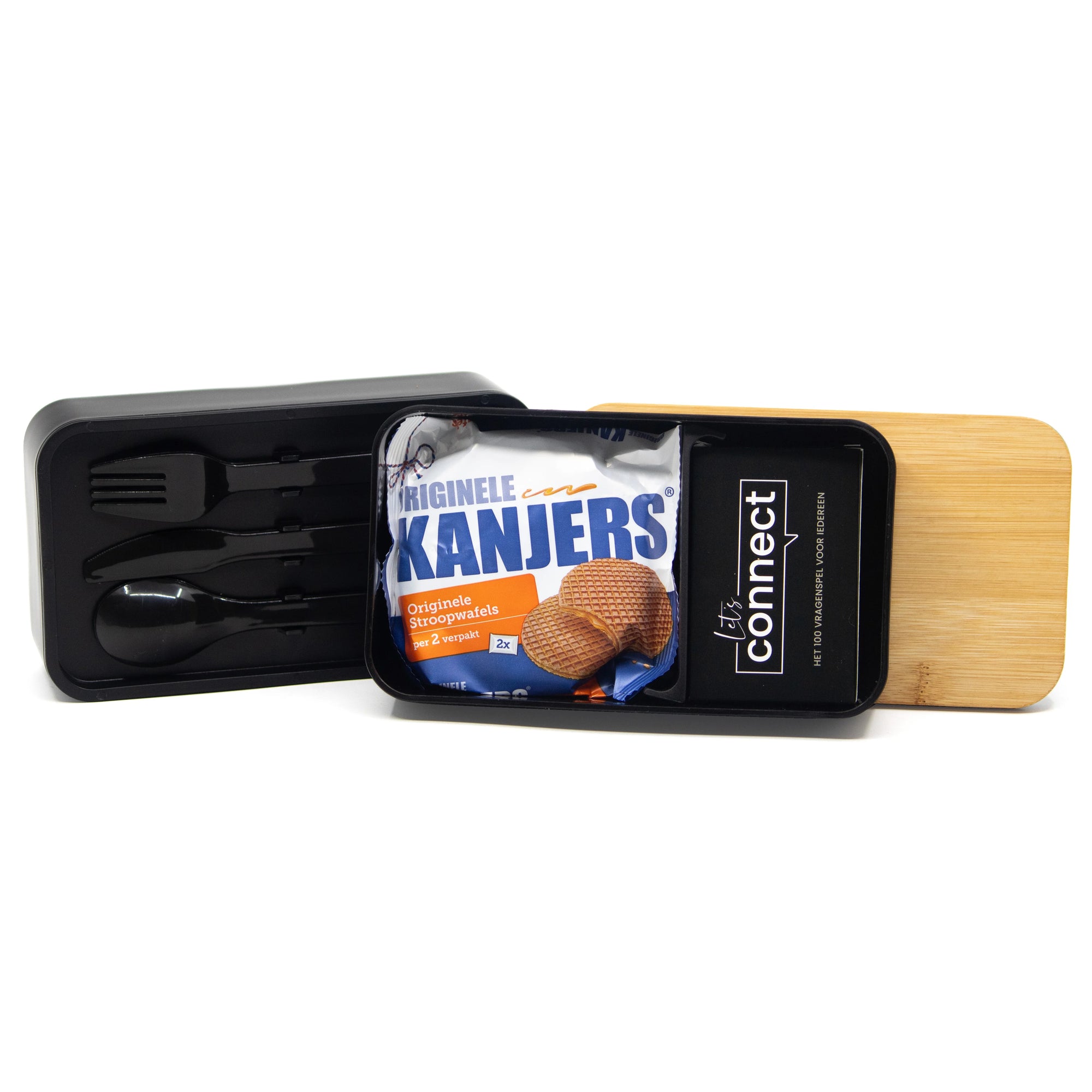 Pauzemomentje lunchbox met persoonlijke kaart - Leraar - Bedankjes.nl
