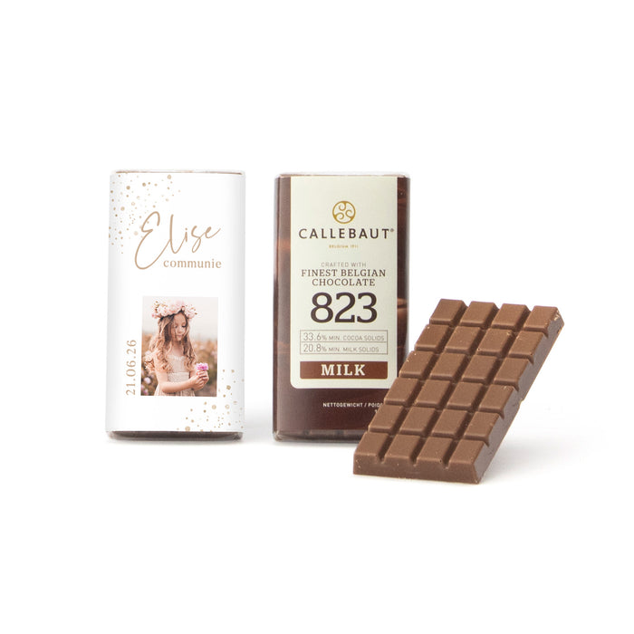 Callebaut chocolaatjes (25 stuks) - Communie meisjes