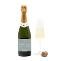 Fles cava met persoonlijk etiket - Getuige - Bedankjes.nl