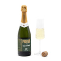 Fles cava met persoonlijk etiket - Zakelijk - Bedankjes.nl