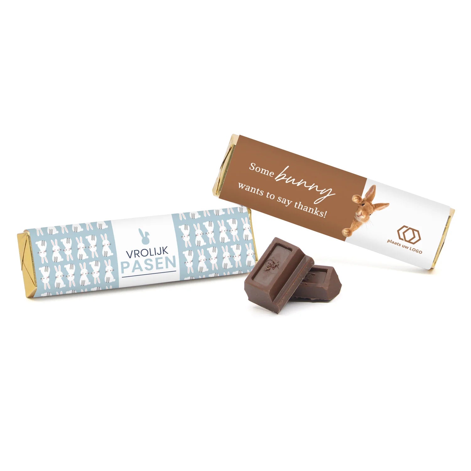 Chocoladereep met eigen wikkel - Pasen