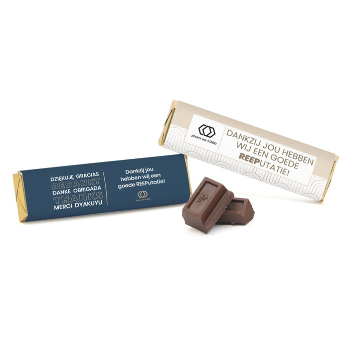 Chocoladereep met eigen wikkel - Zakelijk