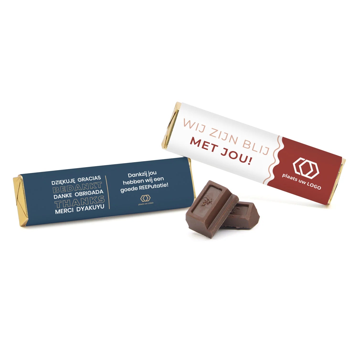 Chocoladereep met eigen wikkel - Vrijwilliger