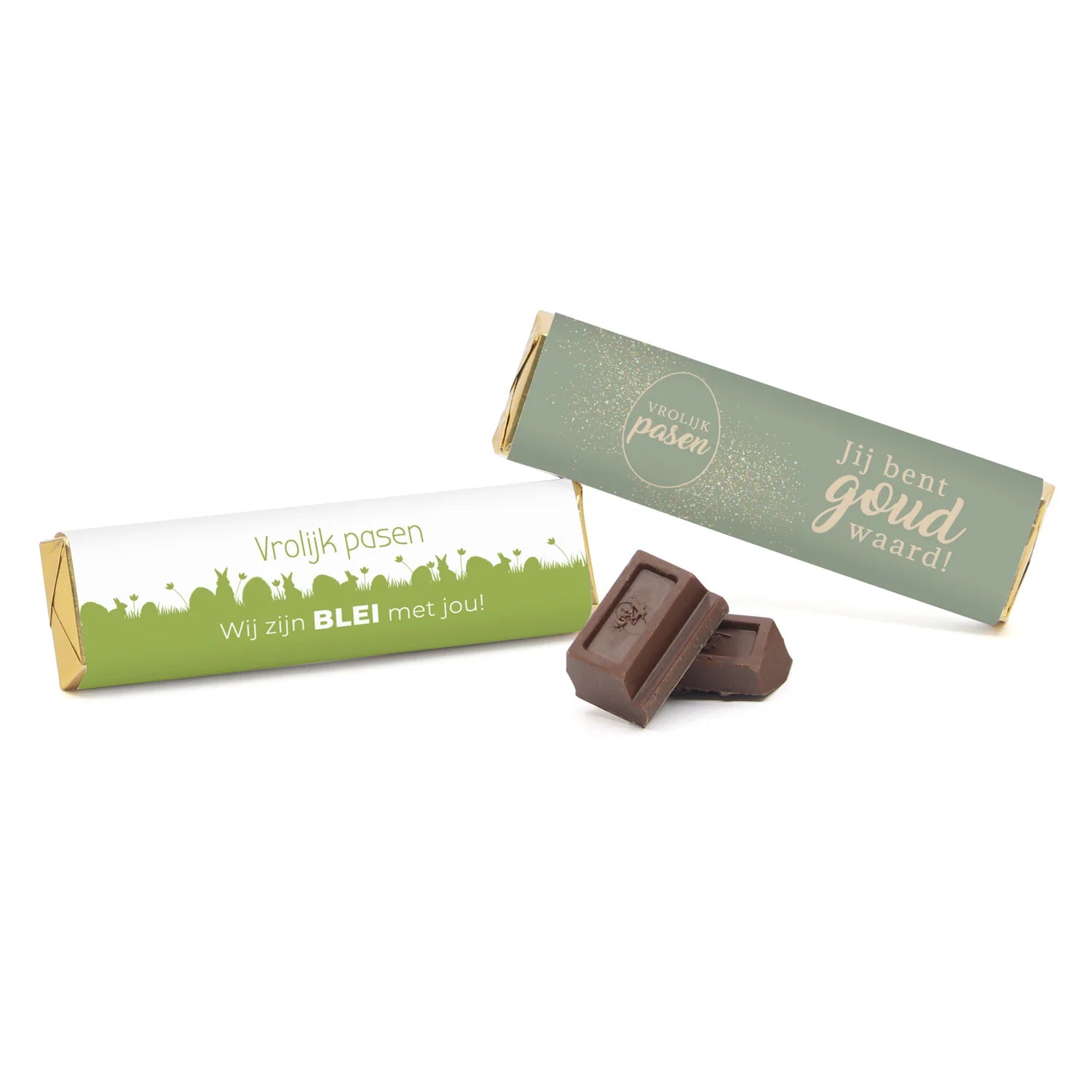 Chocoladereep met eigen wikkel - Pasen