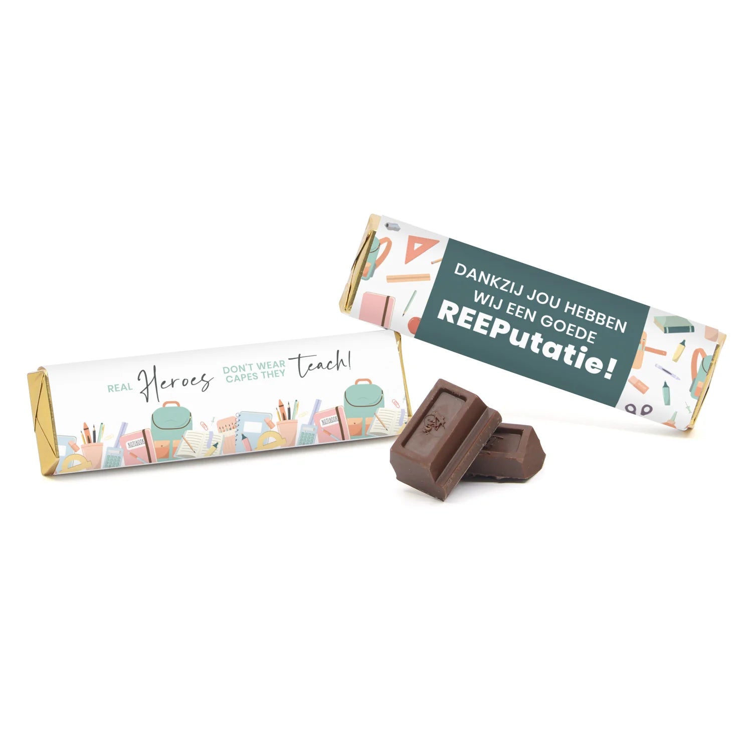 Chocoladereep met eigen wikkel - Leraar