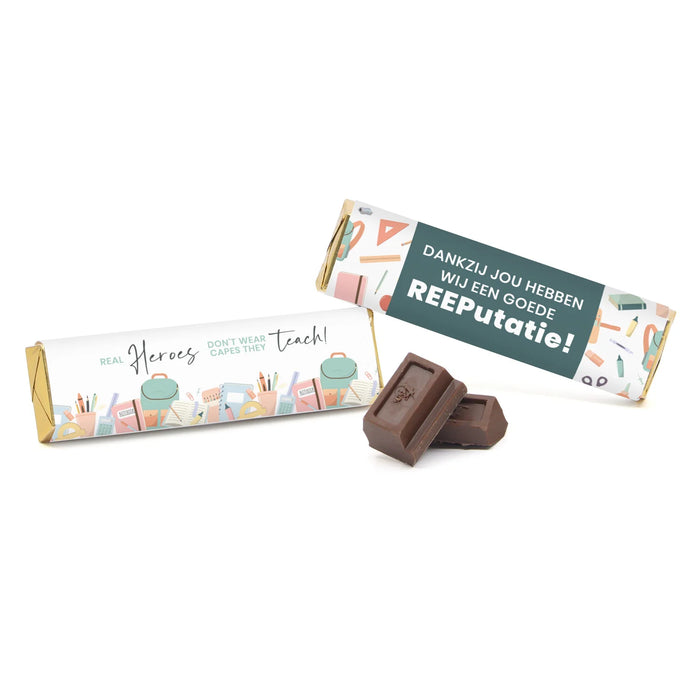 Chocoladereep met eigen wikkel - Leraar