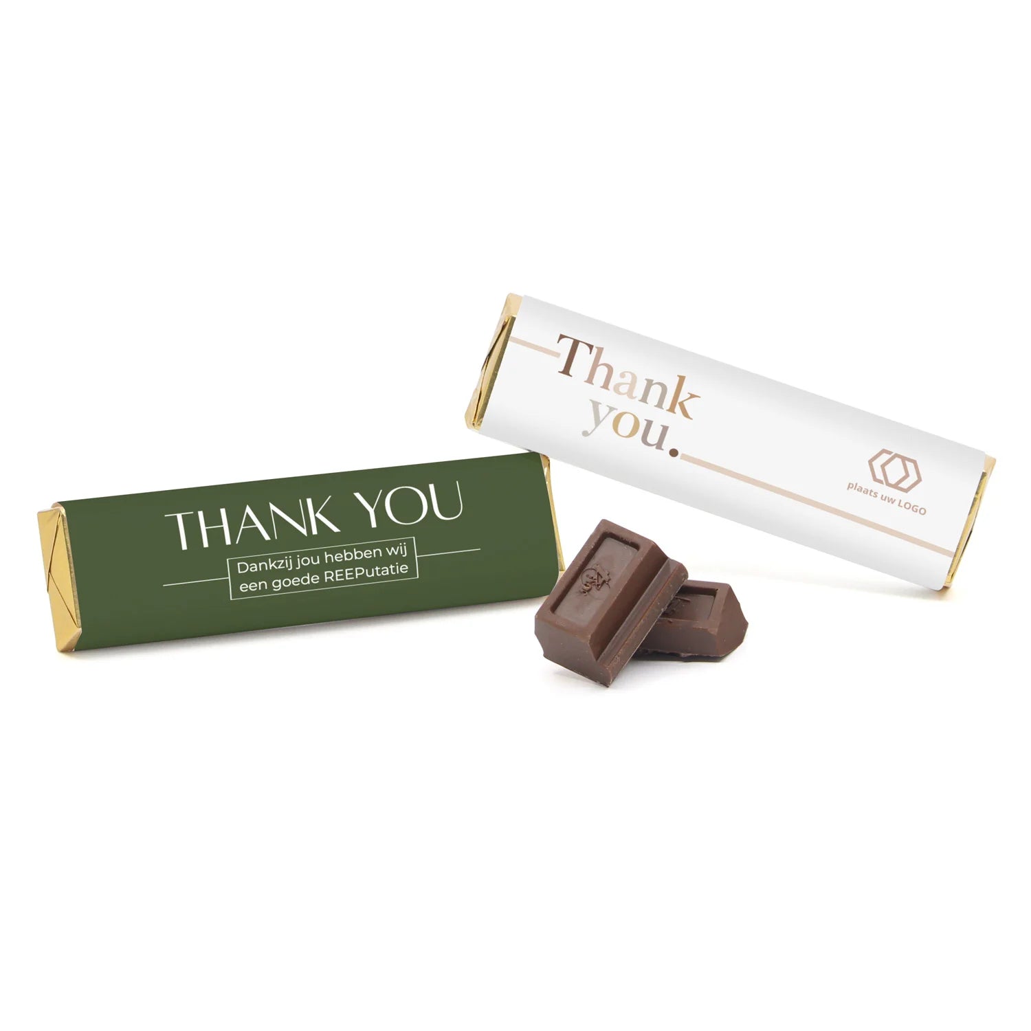 Chocoladereep met eigen wikkel - Vrijwilliger