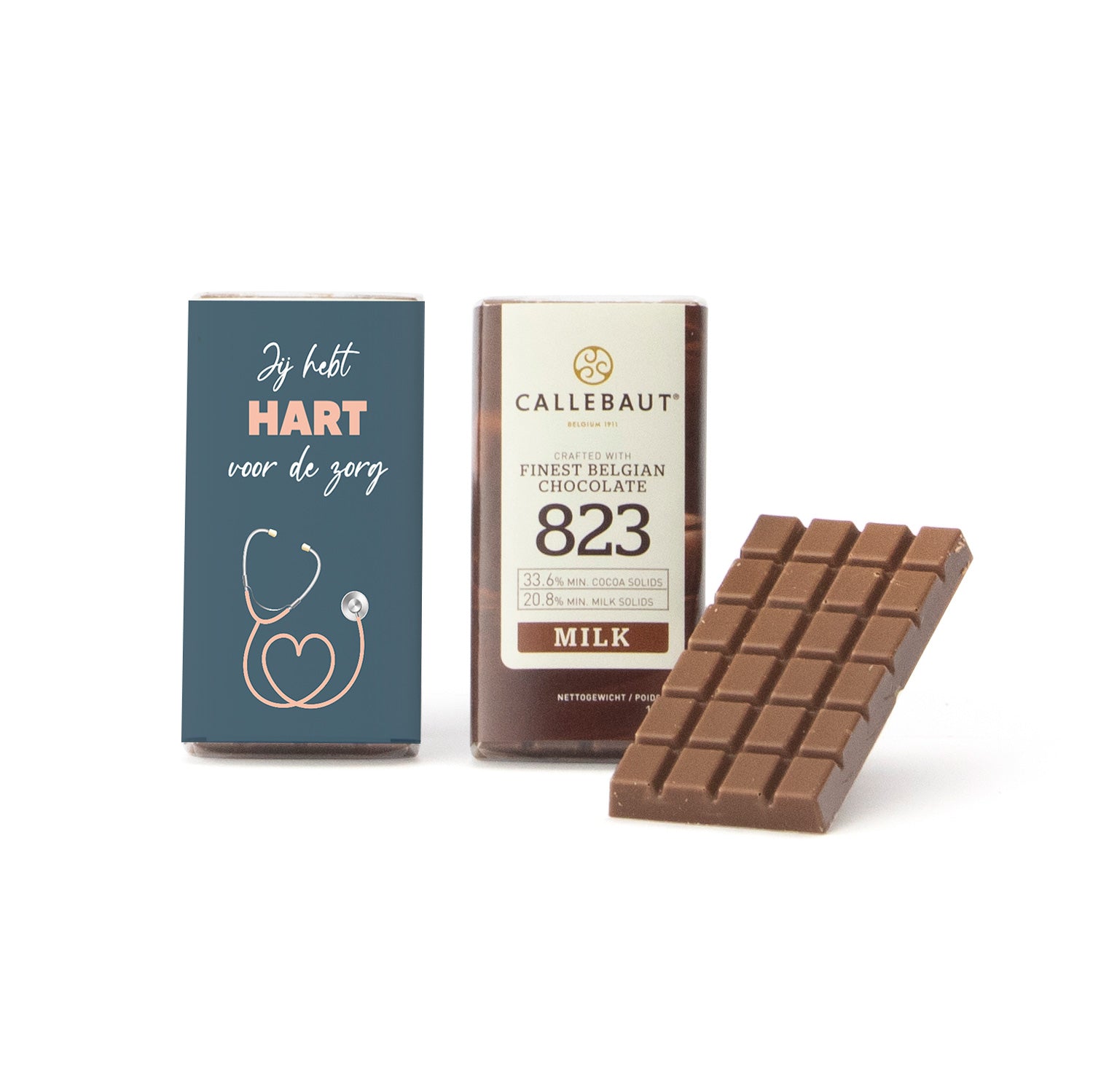 Callebaut chocolaatjes (25 stuks) - Verpleging - Bedankjes.nl